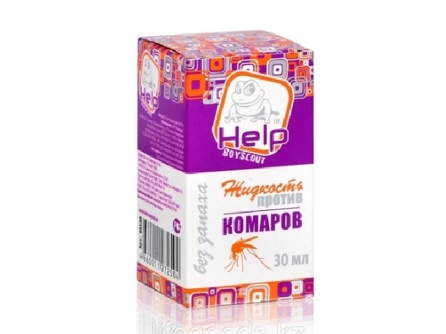 Жидкость от комаров 30 ночейHELP 80500/24